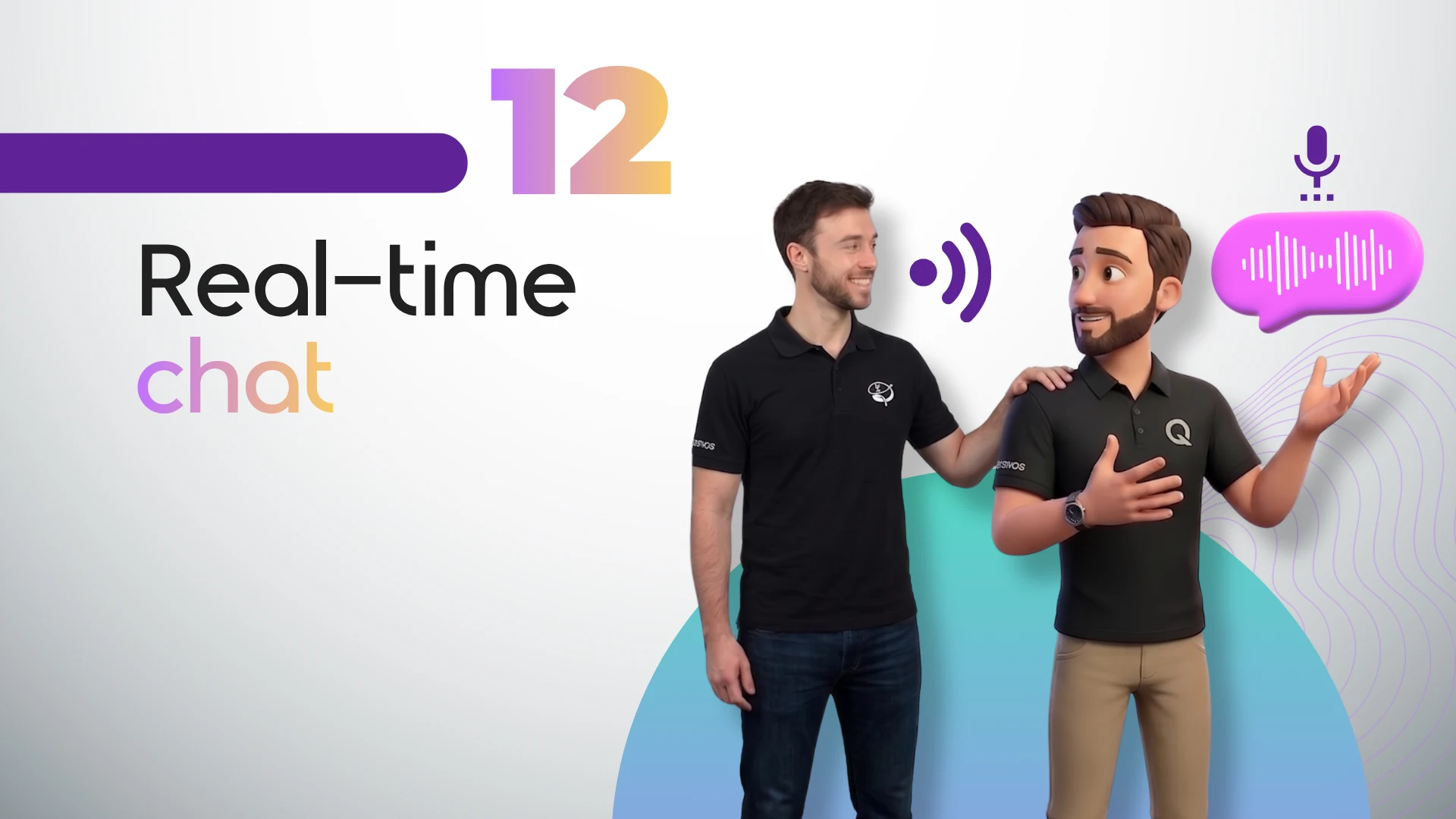 Demo video · REAL-TIME CONVERSATION