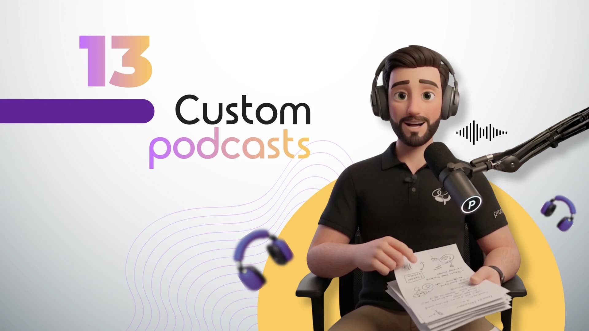 Demo video · PERSONALIZED PODCASTS